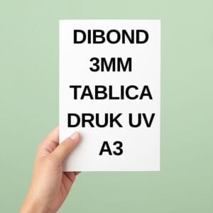 Tablica reklamowa DIBOND 3 mm